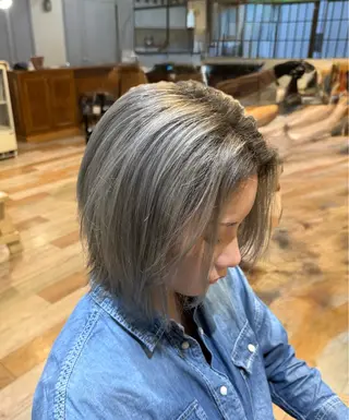 ショート カラー メンズカット/パーマ 艶カラーTAIGA︎のヘアスタイル