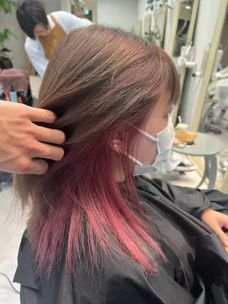 ミディアム カラー 🍀お悩み改善憧れの 美髪　小林風雅のヘアスタイル