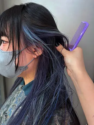 カラー kao/似合わせ/ 個性派モード/iciのヘアスタイル