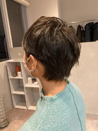 ショート カラー RECORD所属・RECORD sakuraのヘアスタイル