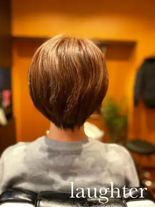 ショート 尾崎 弘充のヘアスタイル