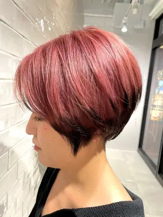 ショート share salon higashi umeda所属・大阪 美容師 林のヘアスタイル