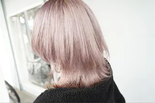 ミディアム カラー lani 天神大名/ブリーチのヘアスタイル