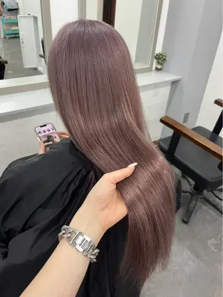 ロング カラー ☆なんば☆ kii🍀✨のヘアスタイル