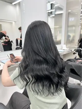 ロング カラー モテメンズ/淡色 🤍minatoのヘアスタイル