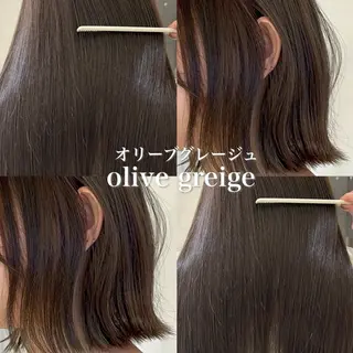 ショート カラー パーマ 🫧小顔×似合わせ× 透明感カラー🫧のヘアスタイル