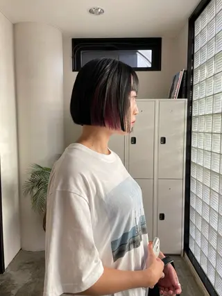 ショート カラー 🔥ボブ／レイヤー／ shingoのヘアスタイル