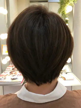 ショート ヤマダ タケトのヘアスタイル