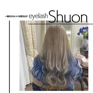 ロング ヘアアレンジ マツエク・マツパ KITTY 立川のネイルデザイン