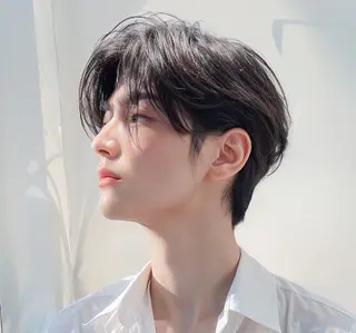 ショート メンズ メンズカット/透明感 カラー/河端悠花のヘアスタイル