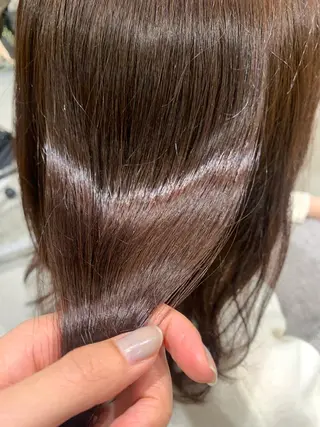 ミディアム 江原 実来のヘアスタイル