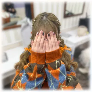 ヘアアレンジ 秋葉原コットン所属・ヘアセット 🤍AIRA🤍のヘアスタイル