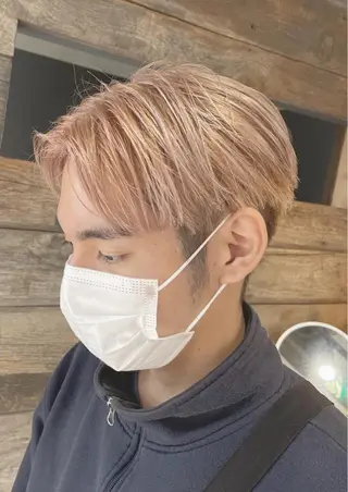 ショート andKおもろまち店 艶ダブルカラー✨のヘアスタイル