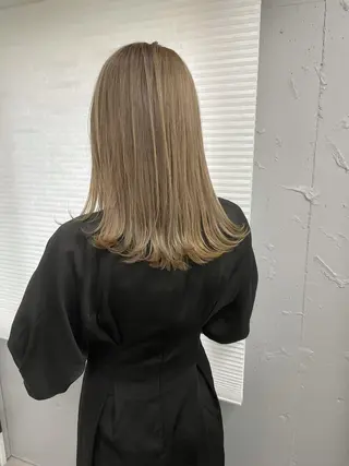 ミディアム カラー メンズ CheRiR【シェリール】所属・cherir髪質改善 パーソナルカラー診断のヘアスタイル