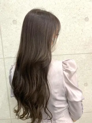 ロング カラー レイヤー ハイトーン 暖色⭐︎KANAKOのヘアスタイル