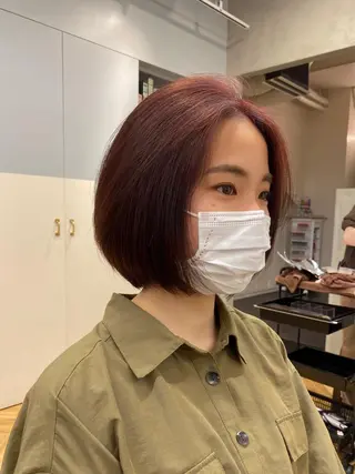 ミディアム カラー 村田 りょうやのヘアスタイル