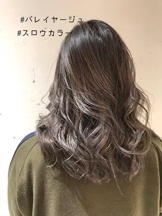 ミディアム 韓国ヘア 山本勝志のヘアスタイル