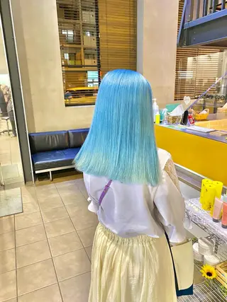 セミロング 横山 大樹のヘアスタイル