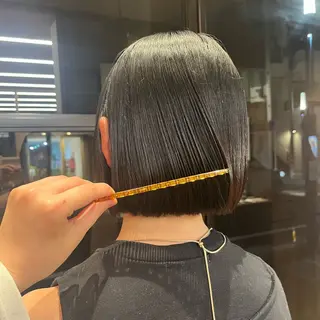 ミディアム Wカラー🐾 ハルナのヘアスタイル