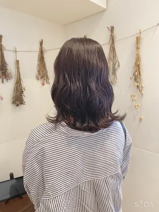 ミディアム カラー はだゆうき @hadadan08のヘアスタイル