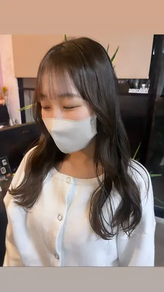 セミロング AVANCE.西田辺所属・木本晴香/髪質改善 ／新規再来No.1/のヘアスタイル