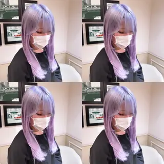 セミロング カラー 🌟トップデザイナー 高橋🌟のヘアスタイル