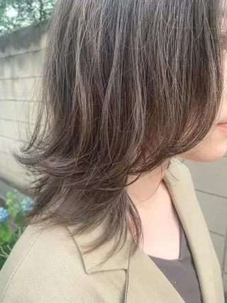 セミロング カラー ELTE表参道所属・✨上品レディーなヘア スタイルへ✨髙木諒也のヘアスタイル