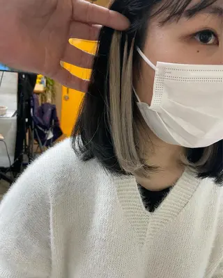 プルエクステ/潤艶 最強矯正/西野入のヘアスタイル