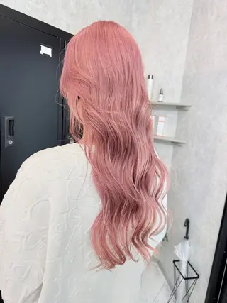 ロング カラー 🌺ハイトーン🌺 矢葺 なぎさ🌺🌺のヘアスタイル