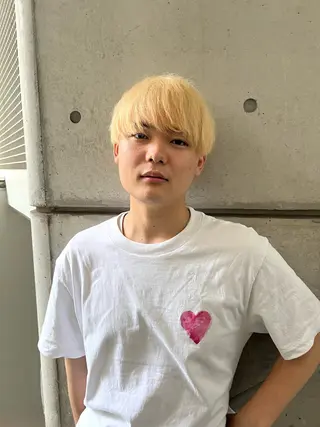 ショート カラー メンズ Yui/メンズカラー /シャドウパーマのヘアスタイル