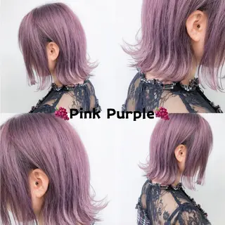 ミディアム カラー ヘアアレンジ キッズ ネイル マツエク・マツパ 💕トレンドうる艶髪 💕TUNE銀座のヘアスタイル