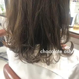ミディアム N°+aero 🦔近藤　のぞみ🦔のヘアスタイル