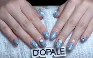 ネイル D‘OPALEサロン所属・長さ出し専門店 上野kkのネイルデザイン