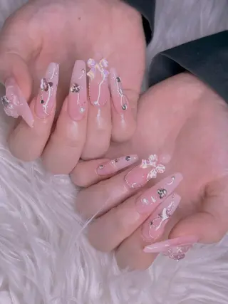 ネイル 長さだし専門店 M2　rikaのネイルデザイン