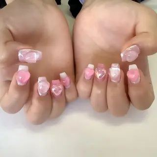 ネイル 💎🐰 saki. m 🐰💎のネイルデザイン