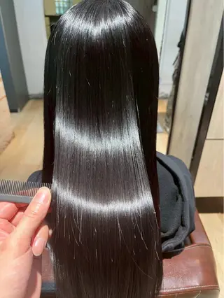 ロング 髪質改善専門サロンDRAN森ノ宮店所属・KUZUYA RIKAKOのヘアスタイル