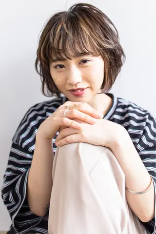 ミディアム カラー 栄・伏見 JOULE'Sのヘアスタイル