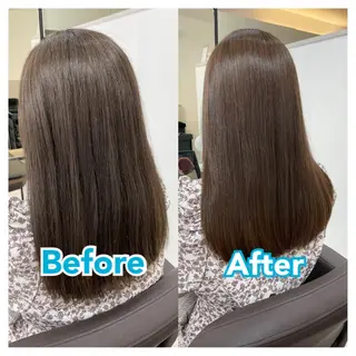 セミロング 村山 茉衣のヘアスタイル