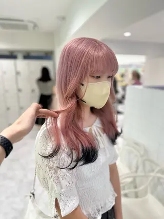 ロング カラー ヘアアレンジ 🎀Girly艶髪カ ラー🎀Harukaのヘアスタイル