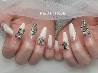 ネイル HANA 長さだしのネイルデザイン