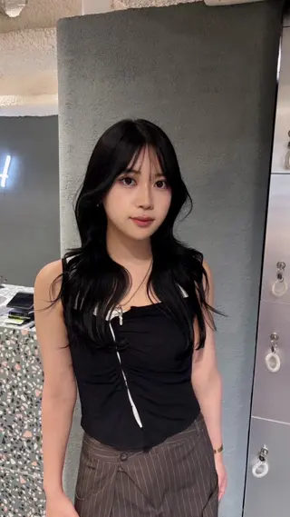 ロング ヘアアレンジ ゆうか/韓国レイヤー /艶髪/立川のヘアスタイル