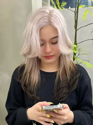 ロング カラー ウルフ/レイヤー ⚡️ITSUKU⚡️のヘアスタイル