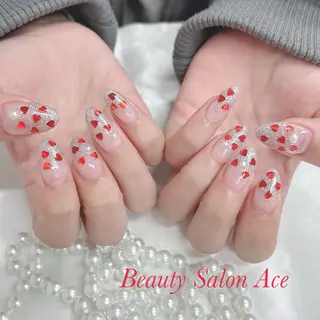 ネイル Beauty Salon Ace（ネイルサロン　エース）所属・池袋フィルイン Ace♡長さだしのネイルデザイン