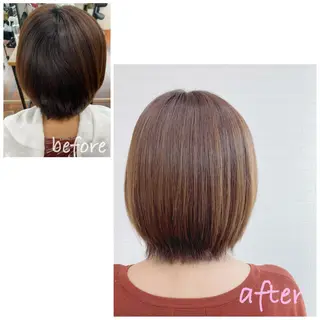 ミディアム GRANLUSSO 〜グランルッソ駅前店所属・木口 嘉美のヘアスタイル