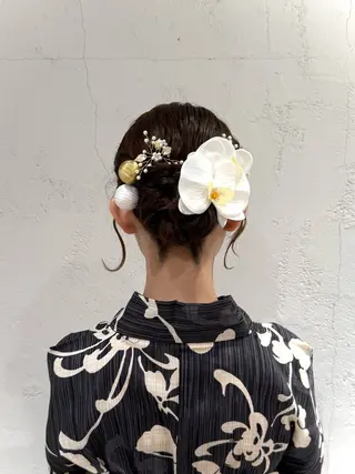 ヘアアレンジ 透明感カラー/ アレンジ✩akaneのヘアスタイル