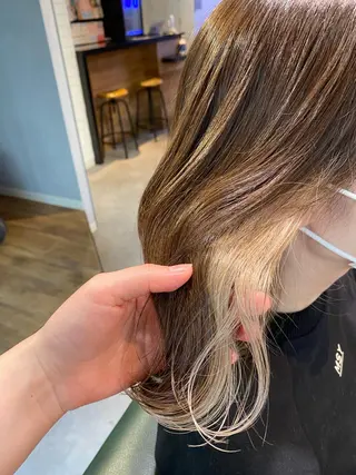 ミディアム GO TODAY SHAiRE SALON 原宿Stella店所属・𓍯柔らかhair 𓍯 yukinoのヘアスタイル