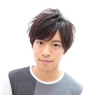 ショート メンズ 小林 伊織のヘアスタイル