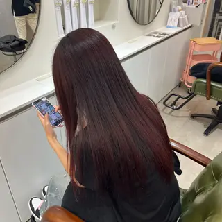 ロング カラー ヘアアレンジ 【혁명】さら/사라: Korean🍀のヘアスタイル