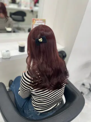 セミロング カラー 💗トレンドモテヘア Natsumi 💗のヘアスタイル