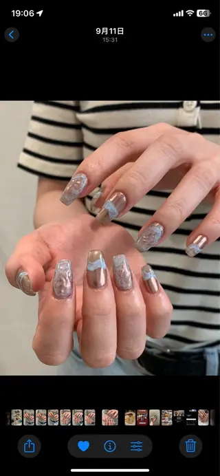 ネイル qup nail 新宿西口店所属・qup nail♥️ Itoのネイルデザイン